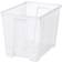 IKEA SAMLA Transparent Förvaringslåda 65L