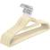 Utopia Home Premium Velvet Ivory Hanger 16.3" 50