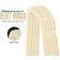 Utopia Home Premium Velvet Ivory Hanger 16.3" 50