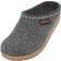 Haflinger franzl ladies wide fit felt mule slippers anthracite
