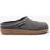 Haflinger franzl ladies wide fit felt mule slippers anthracite