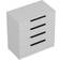 Hanah Home Bureau White Kommode 72x77cm