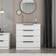 Hanah Home Bureau White Kommode 72x77cm