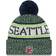 New Era NFL Sideline Winter Bobble Mütze Seattle Seahawks