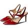 Calvin Klein Damen Geena Pumps, Red Patent 609