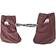 CeLaVi Fleece Skoskydd Quiltad Pu Vantar - Rose Brown