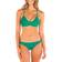 Hurley Women's Solid Adjustable Bikini Top in Ocean