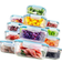 KICHLY Tupperware Glass 24 pieces Food Container 24pcs 0.32L