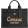 Coach Cargo Tote Bag 26 - Silver/Black
