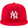 New Era Yankees 59Fifty Basic Cap Men's - Scarlet/White/Black