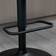 Homcom Adjustable Light Khaki Bar Stool 117cm 2pcs