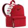 Nike Mochila 'Brasilia JDI' rojo negro blanco One Size