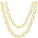 Nuragold Mariner Link Chain Pendant Necklace - Gold