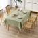 STP Goods Lmitation Tablecloth Green (241.3x149.9cm)