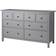 IKEA Hemnes Gray Lasered Byrå 160x96cm