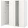 IKEA Platsa/Fonnes White Garderob 160x181cm