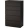 Ikea Kullen Black/Brown Chest of Drawer 70x112cm