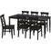 IKEA Danderyd Ingolf Sort Bordsgrupp 90x180cm 7st