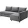 Ikea FRIHETEN Dark Grey Sofa 230cm 3 Seater