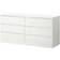 Ikea MALM White Chest of Drawer 160x78cm