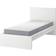 IKEA Malm White Ramsäng 120x200cm