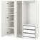 IKEA PAX/VIKANES White Garderob 175x201.2cm