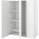 IKEA PLATSA White Garderob 140x181cm