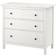 IKEA Hemnes Stained White Byrå 108x96cm