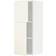 IKEA Metod White Väggskåp 40x100cm