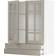 IKEA Metod/Maximera White/Stensund Beige Vitrinskåp 80x100cm