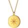 Anchor Chain Necklace - Gold/Transparent