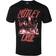 ROCK OFF icial motley crue t shirt too fast cycle black classic metal band tee