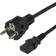 Deltaco Power cord CEE 7/7 C13, 3,0m, black