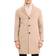 Theory Almec Double Face Coat - Palomino/Lt Grey Mel