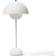 &Tradition Flowerpot VP3 Glossy White Bordslampa 50cm