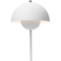 &Tradition Flowerpot VP3 Glossy White Bordslampa 50cm