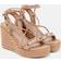 Valentino Garavani Rockstud Espadrille Sandals - Brown