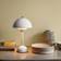 &Tradition Flowerpot VP9 Matt White Bordslampa 29.5cm