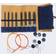 Knitpro symfonie: indigo wood: interchangeable needle set denim special
