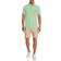 Nautica Kortärmad Pikétröja Solid Stretch För Män - Askgrön