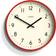 Jones Clocks Studio Red Wall Clock 30cm