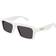 Bottega Veneta BV 1213S - White/Grey