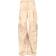 The Attico Low-Rise-Cargohose Fern aus Denim Nude