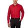 Van Heusen Men's Regular Fit Poplin Solid Dress Shirt - Flame