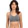 Jockey Women's Bras Zip Front Sports Bra, Grey