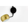 La Redoute Elori Black Wall light ∅ 15cm
