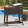 Clevr Store Rolling Cooler Ice Chest Cart