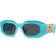 Versace Rock Icons Sunglasses - Azure/Dark Grey