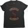 ROCK OFF Patched up Vintage Finish T Shirt Black