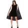 Wicked Costumes Black Superhero Cape & Eye Mask One